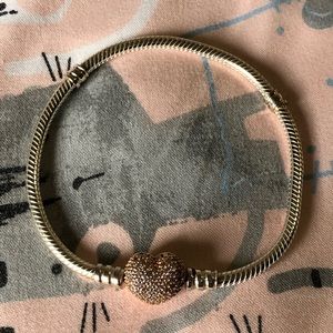 SOLD PANDORA ROSE charm bracelet